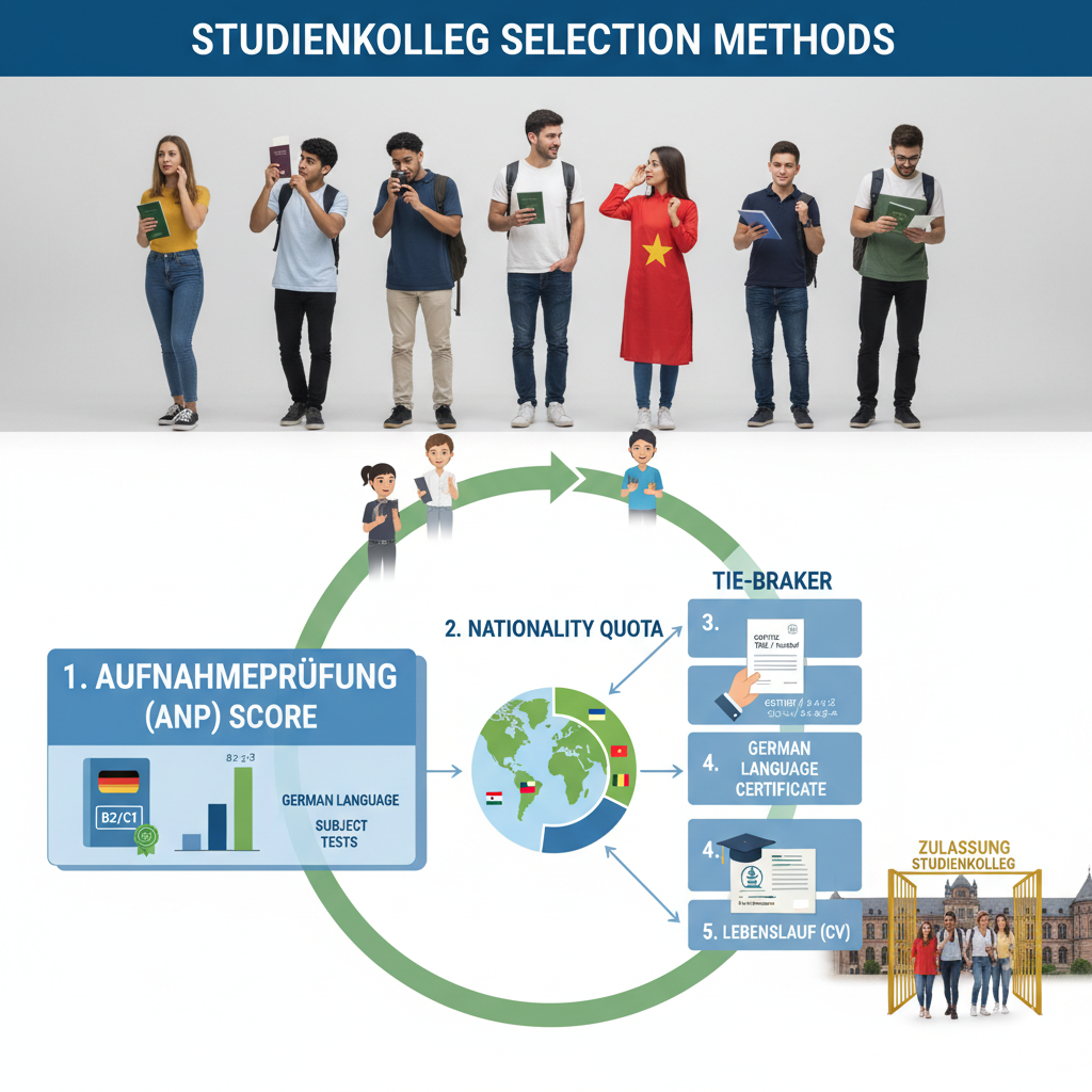 Studienkolleg Selection Methods: How Applicants are Ranked